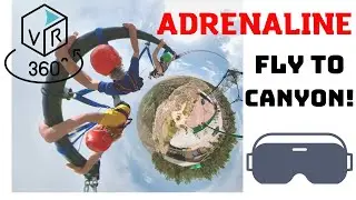 360 VR Video - Real GIANT SWING - Adrenaline Rush Insta360 One X2