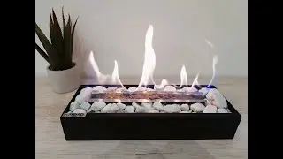 Review, Bio estufa con piedras, marca TORO.
