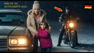 Ein Hells Biker hielt an Heiligabend an – Was er tat, schockierte alle