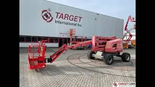 783224 JLG 520AJ ARTICULATED 4x4 BOOM DIESEL WORK LIFT W/JIB 1800CM 3636H E300003312 2016