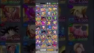 unlock 14 stars characters and zenkai VII newest mod menu #dbl #dragonballlegends #shorts #dblegends