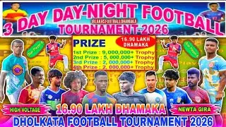 Dholkata Football Tournament 2026 ⚽ High Voltage Newta Gira Football Tournament Video 