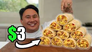 How to Meal Prep Freezer Breakfast Burritos