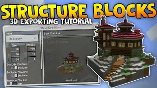 How to use structure block in minecarft pe and crafting and building | Hindi explain