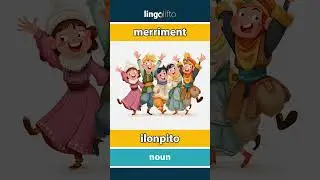🇬🇧🇫🇮 merriment - ilonpito : learn English : opetellaan englantia : vocabulary builder