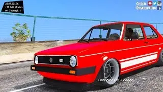 Volkswagen Golf MK1 - GTA V MOD | 2.7K / 1440p ! _REVIEW