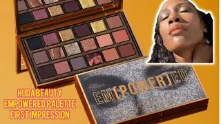 Huda Beauty Empowered Palette First Impression