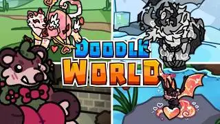 VALENTINE'S DAY EVENT, Event Tint, Limited Skins & More! | Doodle World Update Breakdown