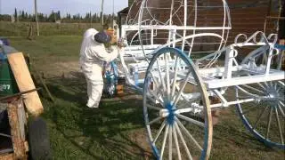 Como se hizo el Carruaje de Cenicienta en Ramallo