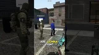 Rocket Launcher leads to a Ban in Gmod Dark RP  #troll #gaming #meme #gmod #funny