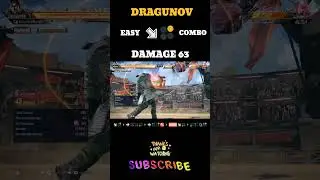 Dragunov combo tekken8 I Dragunov combo guide tekken 8#Dragunov#combo#tekken8