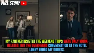 My partner insisted the weekend trips were only work-related, but the overheard conversation...