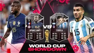UNREAL CARDS!? 87 SHOWDOWN UPAMECANO x CORREA PLAYER REVIEWS - FIFA 23 ULTIMATE TEAM