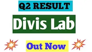 Divis Labs q2 results news today. Divis Labs share latest news 