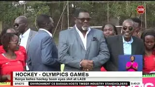 Kenya ladies hockey team receives scholarship IOC