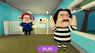 BEN PRISONER NEEDS HELP IN BETTY'S POLICE! OBBY All Bosses All Morphs #Roblox