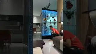 Water Bubble Wall Panel 😨 #useful #homedecor