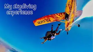 VLOG: COME SKYDIVING WITH ME | BUCKET LIST ITEM TICKED OFF | ADRENALINE JUNKIE | NAMIBIAN YOUTUBER