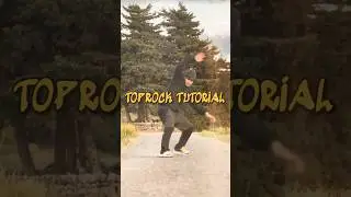 Toprock Tutorial | Salsa Step Variation #bboytutorial #dancetutorial #bboy #breakdance #shorts