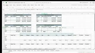 Adding Across Multiple Sheets and Spilling Data
