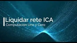 PASO A PASO Liquidar ReteICA - Ligiic
