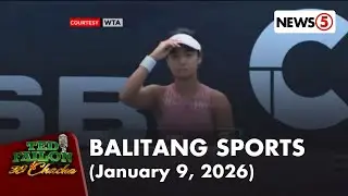 Alex Eala, pasok sa quarterfinals ng ASB Classic sa New Zealand | Ted Failon & DJ Chacha