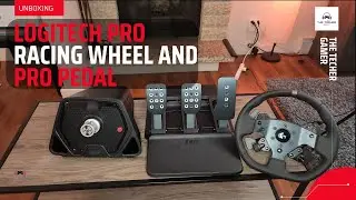 UNBOXING - How good are the Logitech Pro Racing wheel and Pro Pedal ?