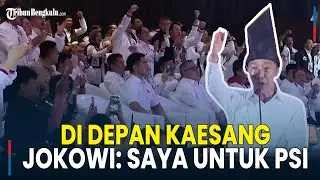 Momen Gemuruh Nama Jokowi, Presiden ke-7 RI : Saya Siap Bekerja Habis-Habisan Demi PSI
