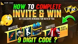Best Trick to complete INVITE and WIN event in free fire #inviteandWin