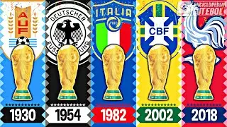 TODOS OS CAMPEÕES DA COPA DO MUNDO 1930-2018