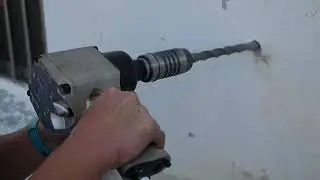 GP-19DH Rotary Air Drill (SDS-plus,3500-6500rpm) - using 18 mm drill bit