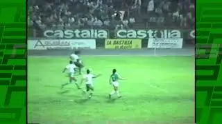 Octubre - 1988. GOLAZO DE JHON EDISON CASTA&Ntilde;O AL DEPORTIVO CALI EN EL ATANASIO  . . . Nep