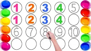 Number Counting 1-100 | गिनती सौ तक | एक दो तीन गिनती | 123 Number Song | Counting | abcd | Alphabet