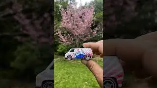 '70 van  #hotwheels #70van #164scale #diecast #graffiti #redlineclubhotweels