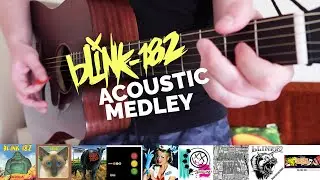 BLINK-182 ACOUSTIC COVER MEDLEY by Lucas Hardy (15 SONGS!)