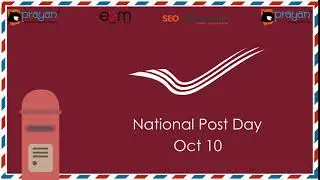 National Postal Day: 10th October 2018