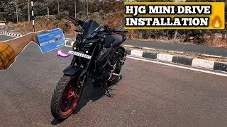 Yamaha Mt-15 Fog light Installation😍| Hjg Mini Drive | Night Ride Upgraded 🔥