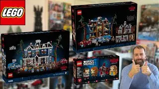 LEGO Stranger Things The Creel House 11370 официально представлен + Stranger Things Brickheadz