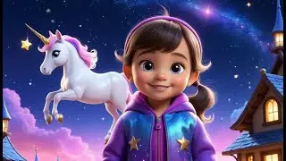 Baby Unicorn&rsquo;s Starry Ride | Magical Adventure Song | Kids Nursery Rhyme