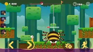 Super Ted Adventure 2 Gameplay - Level 11 Spider Boss
