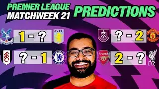 Premier League Predictions | *MATCHWEEK 21* 2025/2026