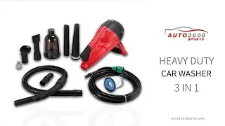 Heavy Duty 3 in 1 Car washer by Auto 2000 Sports.