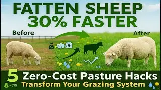 5 Pasture Hacks to Fatten Sheep 30% Faster (Zero Cost!)