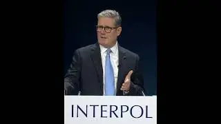 UK Prime Minister Keir Starmer - 92nd INTERPOL General Assembly