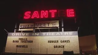 Community members protest city council's decision to turn Santee drive-in theater into warehouse