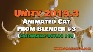Cat Blender to Unity #3 - Jump Animation Breakdown