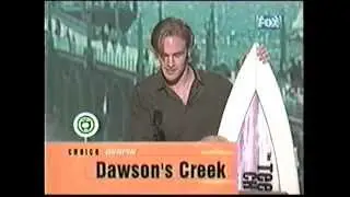 Teen Choice Awards Dawsons Creek - James Van der Beek (Spanish Subtitles)