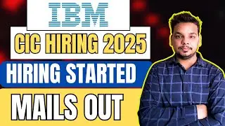 Finally IBM CIC Hiring Started | IBM CIC - Associate Systems Engineer | 2025, 2024 | IBM Hiring