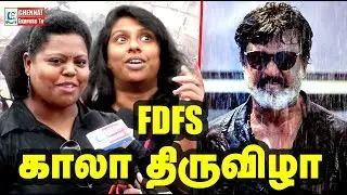 Rajini's Reply to political leaders | FDFS Kaala Public Response | Rajinikanth, Pa Ranjith