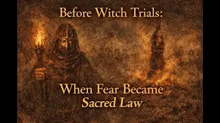 Before Witch Trials: When Fear Became Sacred Law